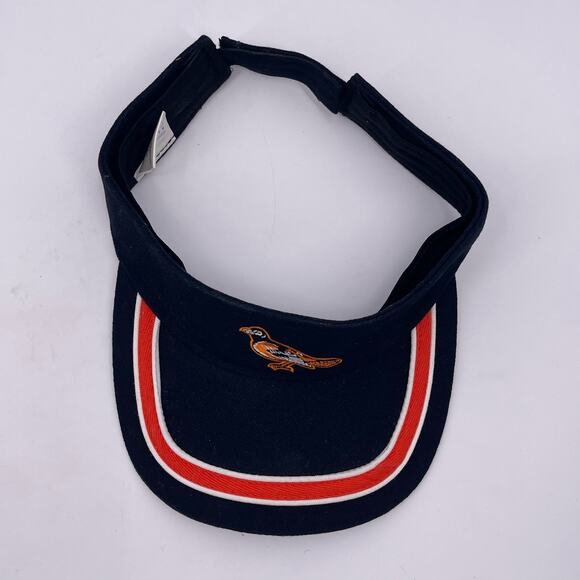 Baltimore Orioles Visor OSFA Adjustable Strap Drew Pearson MLB Genuine Black - Picture 2 of 8
